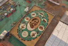 Bastar News: A 20,700-square-foot rangoli made from forest produce in Bastar has set a world record; President Droupadi Murmu viewed the creation.