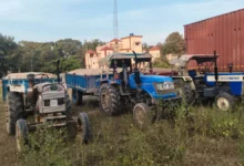 CG News: Action taken against illegal mineral transportation in Sarangarh-Bilaigarh; 5 vehicles seized