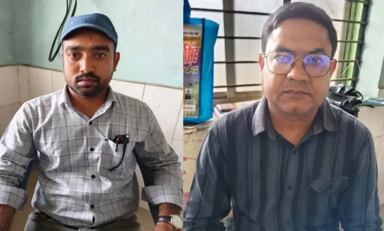 कांकेर में 10 हजार रिश्वत लेते दो कृषि अधिकारी गिरफ्तार