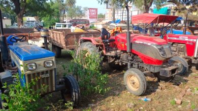 GPM News: अवैध रेत परिवहन पर खनिज विभाग की कार्रवाई, 6 ट्रैक्टर जब्त