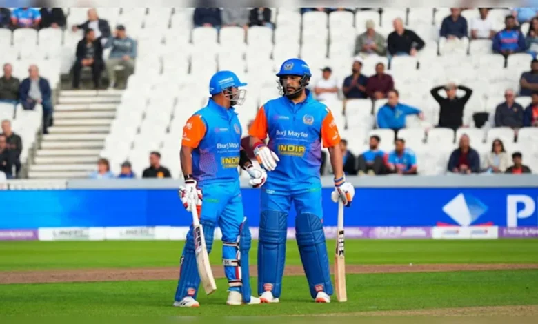 WCL 2026: Yuvraj's storm and Dhawal's lethal bowling power India Champions to a 46-run victory.