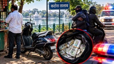 Brazen act by miscreants in Raipur: ₹10 lakh stolen from businessman's scooter.