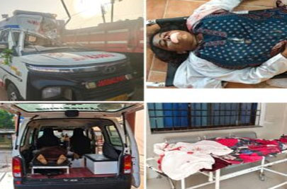 Horrific road accident in Dhamtari; nurse killed in collision between ambulance and tractor-trolley.