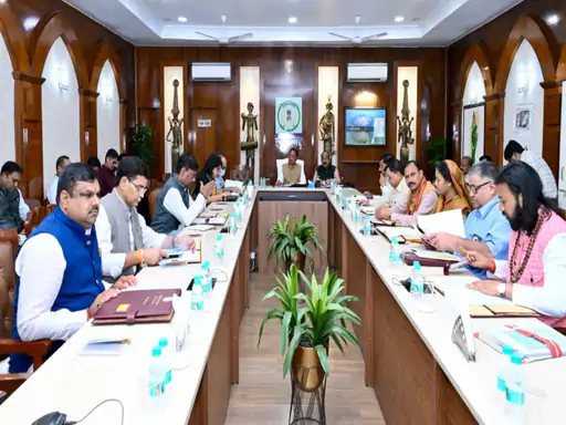 Chhattisgarh Cabinet meeting begins; deliberations underway under the chairmanship of Chief Minister Vishnu Deo Sai.