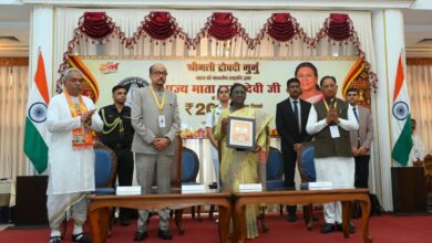 President Droupadi Murmu released a commemorative 200-rupee coin in honour of Mata Hasi Devi.