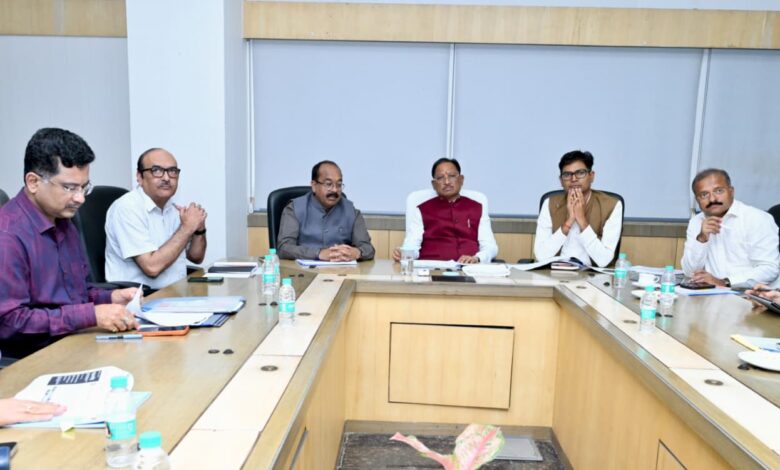 CM विष्णु देव साय के निर्देश, निर्माण कार्यों की समय-सीमा और गुणवत्ता पर रहेगा जोर
